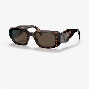 Prada PR 17WS Sunglasses in Tortoise Brown